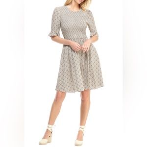 Piper Smocked Bodice Fit & Flare Dress